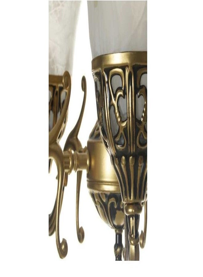 Whiteray Antique Wall Hanging Lamps and Chandeliers (Golden Antique, 5 Lamp Chandelier) - Image 4